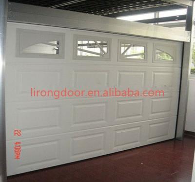 China Modern Overhead Garage Door With Window / Windows For Door Panel for sale