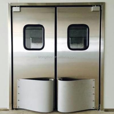 China Modern Collision Door Stainless Steel Swing Door Free Standing Stainless Steel Door for sale