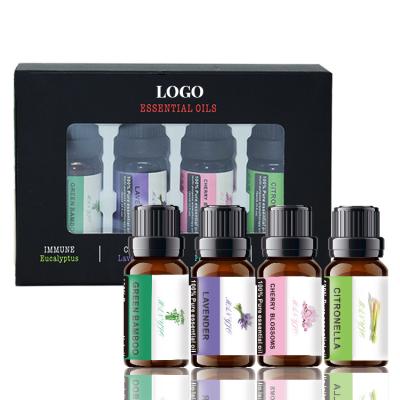 China Improve Sleep Best Selling 100% Cliganic Pure Natural Organic Essential Oils Set For Aromatherapy Candle Making Massages Diffusers Humidifiers for sale