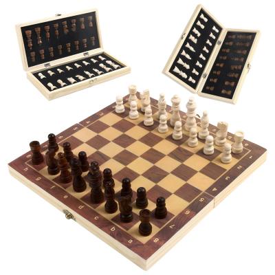 China Factory direct sales of wooden chess adult chess children's toys and card game toys baby educational board games for sale