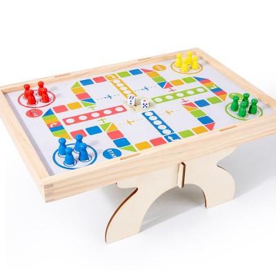 China 2022Wooden Football Tabletop Kids Pretend To Play Two Player Preschool Educational Interactive Board Game Toys Hobby Children for sale