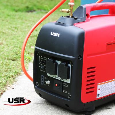 China LPG 2kW EV20i super slient inverter portable generator for home use EV20LPG for sale