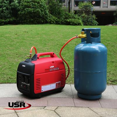 China electric silent portable gasoline2kw generator EV20i-LPG220v 240v 110v 50Hz 60Hz EV20LPG for sale