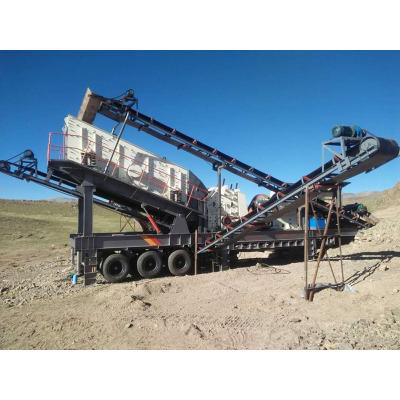 China energy & Simple Mobile Portable Mobile Limestone Gravel Granite Mining Primary Operation Rock Stone Jaw Crusher for sale