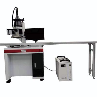 China Air Cooled Intelligent Visual Positioning CCD Fiber Laser Marking Machine Laser Engraver Supplier for sale