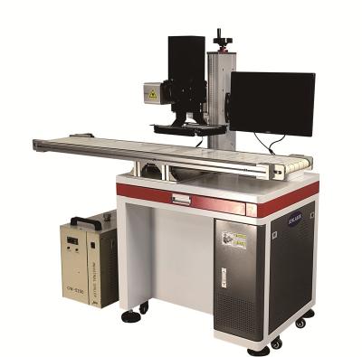 China Air Cooled 3D Dynamic Surface Laser Marking Machine 30w 60w 100W for sale