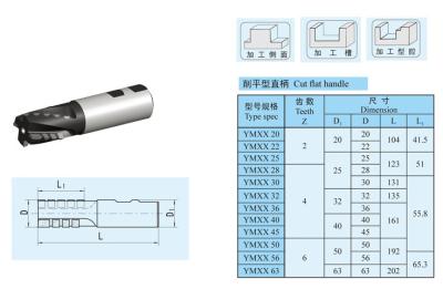 中国 CNC 機械エンド ミルのホールダーの高速度鋼のエンド ミル/刃先交換式 トウモロコシの製造所 販売のため