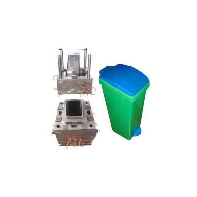 China OEM steel trash can mould/trash can mould/waste bin plastic injection mold for sale