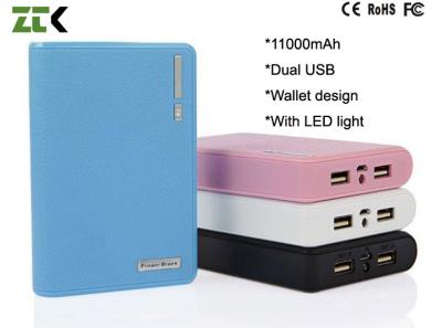 China External Emergency Power Bank , Handy Power Mobile Charger 11000mah for sale