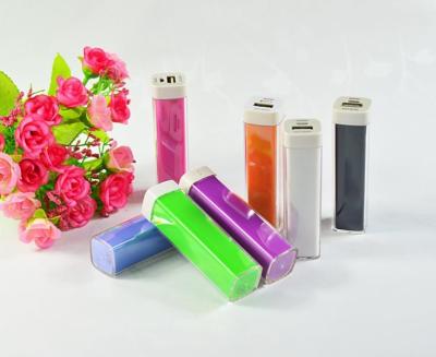 China Compact Lipstick Handy Power Mobile Charger 2600mAh For Iphone for sale