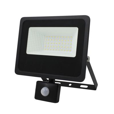 China Outdoor IP65 garden 8000LM 10W 20W 30W 50W 100W 200W 300W outdoor led flood light outdoor explosion proof lightwith PIR Motion Sensor for sale