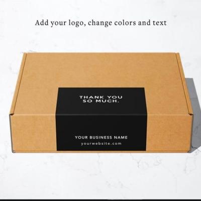 China Waterproof Packaging Label Box Seal Sticker Food Label Sticker for sale