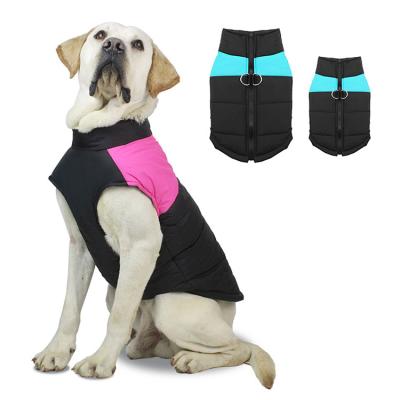 China Sustainable High-end Fashion Dog Clothes Cotton Waterproof Outdoor Clothes Designer And Travel Pet Warm for sale