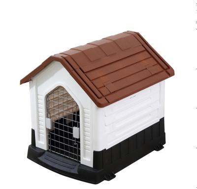 China Plastic Pet House Pet Cat Kennel Cage Animal Home Sustainable New Design Outdoor Suitable for sale