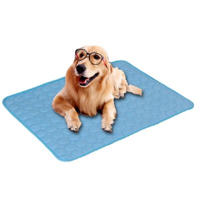 China Travel Dog Summer Protective Mat Blanket Sofa Breathable Pet Cooling Washable Dog Bed For Small Medium Large Dogs Car for sale