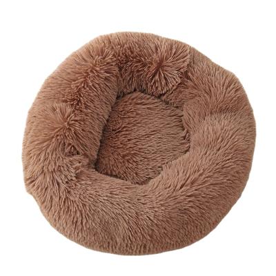 China Hot New Removable And Washable Cat Dog Travel Cushion Autumn And Winter Pet Bed Cat Cave Around Luxury Dog Bed for sale