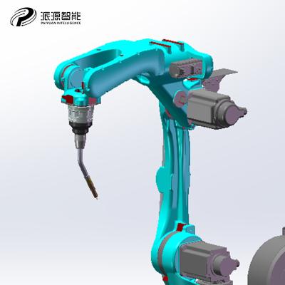 China PY 6 axis robot arm 1440mm automatic welding robot arm cnc industrial robot multifunction arm for sale