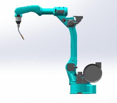 China PAIYUAN 6 Axis Welding Robot Chain 1840mm Industrial Robot Arm Industrial Robot Welding Welding for sale