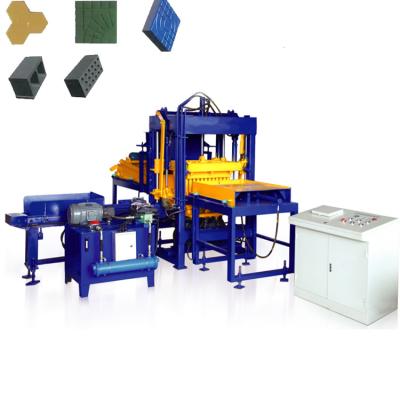 China Building Material Shops QT12-15 Interlocking Brick Making Machinery Automatic Brick Machine Price Concrete Block Making Machine For Sale for sale