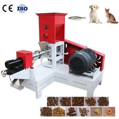 China Long Maintenance Time High Capacity Floating Pellet Machine Extrusion Making Fish Feed Extruder for sale