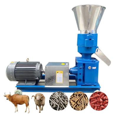 China Make animal feed processing machine small animal feed fish extruder puffing chicken mill making feed pellet machine for sale