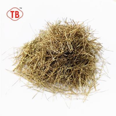 China Traditional Cut Steel Fiber Copper Coated Steel Fiber 13mm Price for sale