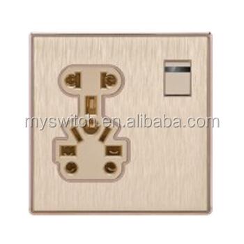 China Security 5 in 1 Socket Multi Function Wall Outlet with 1 Strip Smart Switch Multi Function Outlet for Home for sale