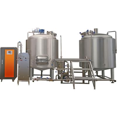 China Turnkey Brewing Beer Brewing Equipment 2000L German Beer Brewing Machine/Yeast Propagation Tank/Draught Beer Brewhouse Fermenter for sale