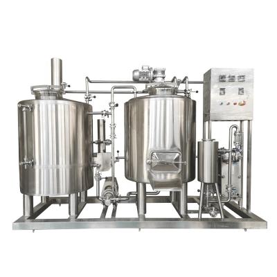 China Hotels 100l 200l 300 Liter Craft Beer Brewing Equipment Turnkey Project for sale