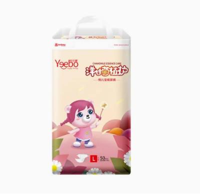 China light and soft diaposablle tape diaper with Yeebo Diaper for sale