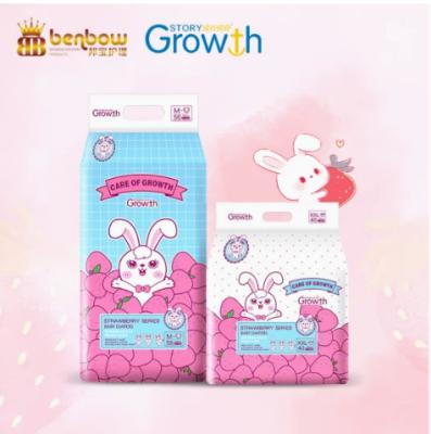 China Super soft comfort wholesale stock lots high quality disposable baby diapers for sale