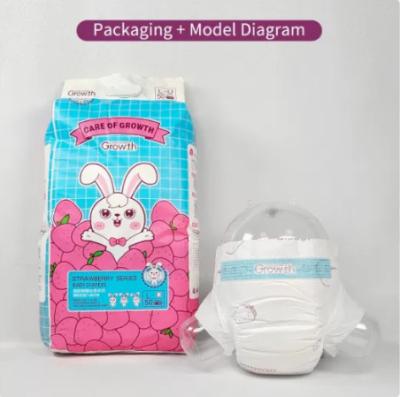 China Free samples available stock lots good quality disposable baby tape diapers pull up diaper for sale