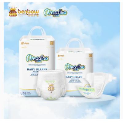 China Maggino Diaper Tencel Silky natural disposable diapers for sale