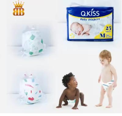 China Oem Pampering Wholesale Price Good Quality Disposable Baby Diapers From China for sale