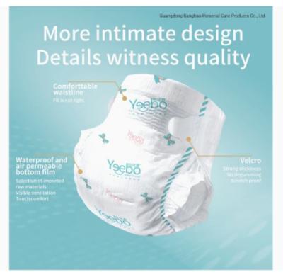 China Magic Disposable Baby Nappies Tape Diaper for sale