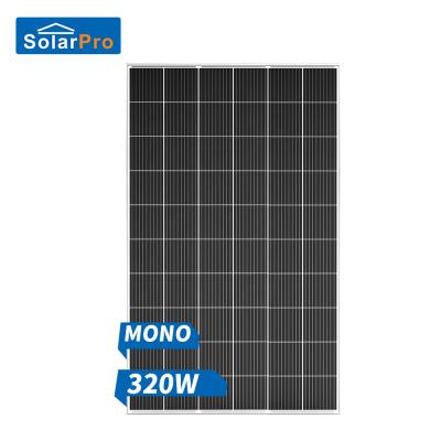 China Golden Sun Home Use Mono Solar Power Panel Bollard Price Vendors 320 Watt 1650*992*35 Mm for sale