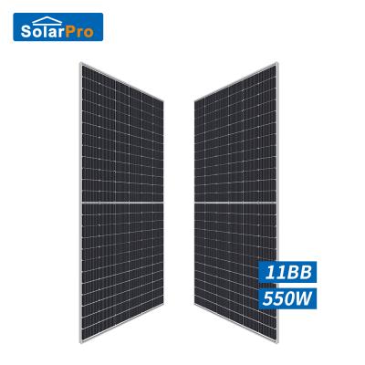 China Guangdong factory high quality hot sale 500w 550w solar power panel 2279*1134*35 mm for sale