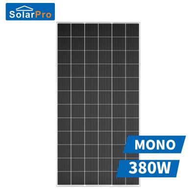 China Solar Power Efficieny A Grade 380w PV Mono Solar Module High Level 1979*992*35 mm for sale