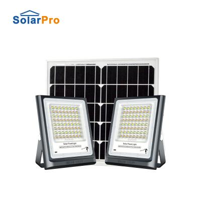 China High Efficiency Energy Saving Solar Led Garden Light Prices Solar Led Light 2*30W for sale