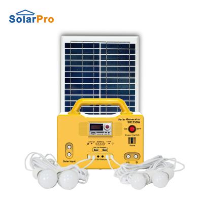 China Home 2021 hot sale mini solar power 50w solar power system solar portable system for sale