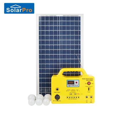 China Home Solar Light System Solar Portable Generator For House 10W 20W 30W 50W Solar Indoor Lighting System for sale