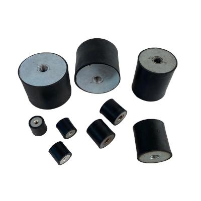 China Electronics Industry Stainless / Galvanized Rubber Buffer Vibration Damping Sandwich Mount for sale