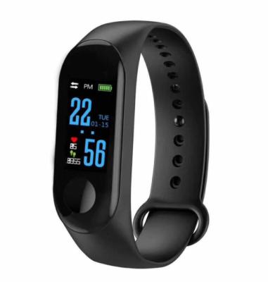 China 2019 Newest M3 Smart Watch Fitness Tracker Band Support Heartrate Monitor Sleep Monitor m3 0.86