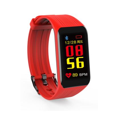 China 2019 New Silicone+Plastic k1 smart bracelet plus wristband watch, k1plus smartwatch for sale