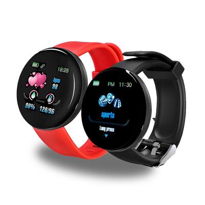 China D18 Smart Watch With Round Smart Watch Sport Blood Pressure And Blood Oxygen Smart Watch 0.86