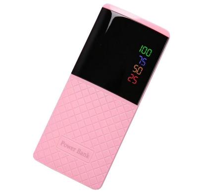 China Trending new 2019 ABS display screen 10000mah power bank for mobile phone, led display, led flashlight for sale