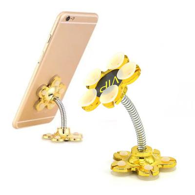 China Single Cell Phone Holder Car Home Car Sucker Magic Phone Holder Bracket For All Mobile Phone for sale