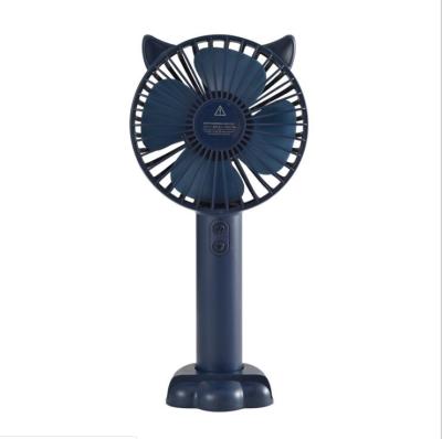 China Mini Silence Small Fan Desktop ABS+PP Night Light Filling Treasure Multifunctional Portable Handheld Electric Fan Small Fan for sale