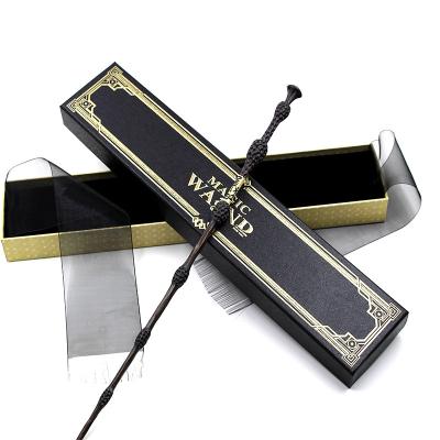 China Folk Art MC4 Albus Dumbledore Magic Wand with Black Magic Wand Box with Black Ribbon Older Magic Wand for sale