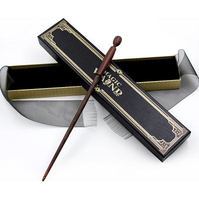 China MC13 Folk Art Death Eaters Magic Wand With Black Magic Wand Box With Black Ribbon for sale